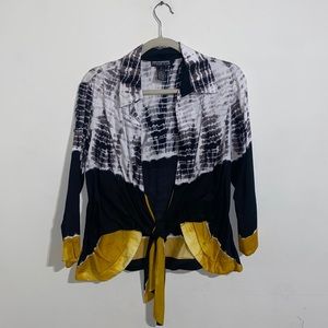 Mishca Tie Front Top